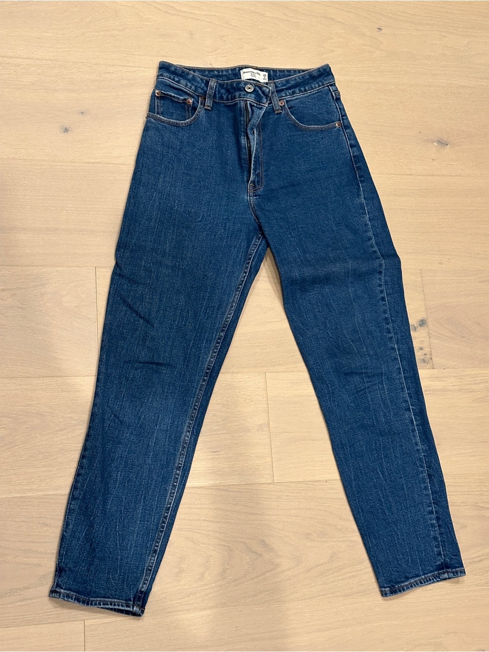 Abercrombie & Fitch Dark Blue Straight Jeans